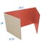 Flipside Products 18”x 48” Study Carrels, Privacy Boards, Student Privacy and Focus Booth for The Classroom, Desk Divider